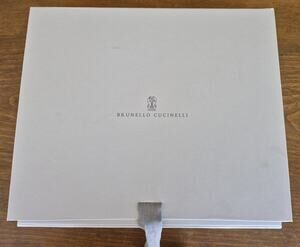 Authentic Brunello Cucinelli White Giftbox 17 X 14 X 3.5